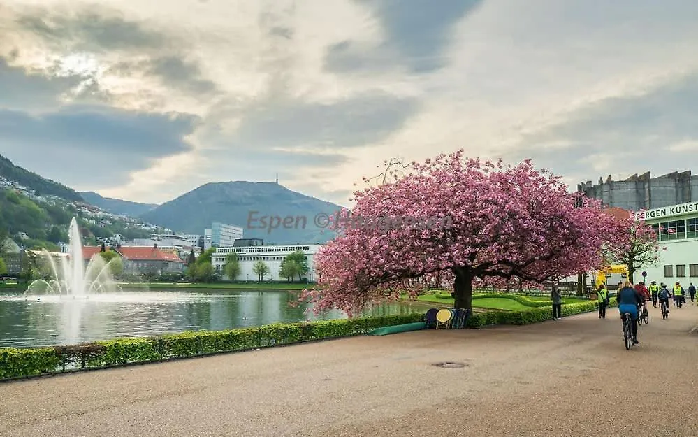 Holiday home City Center Terrace In Quiet Backyard - Stylish Bergen
